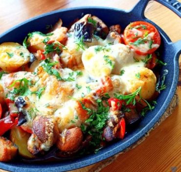 Sizzling Cheesy Veg Platter